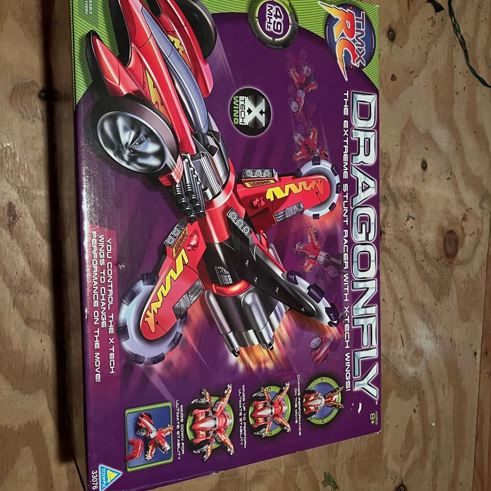 Dragon fly R/C car x wings